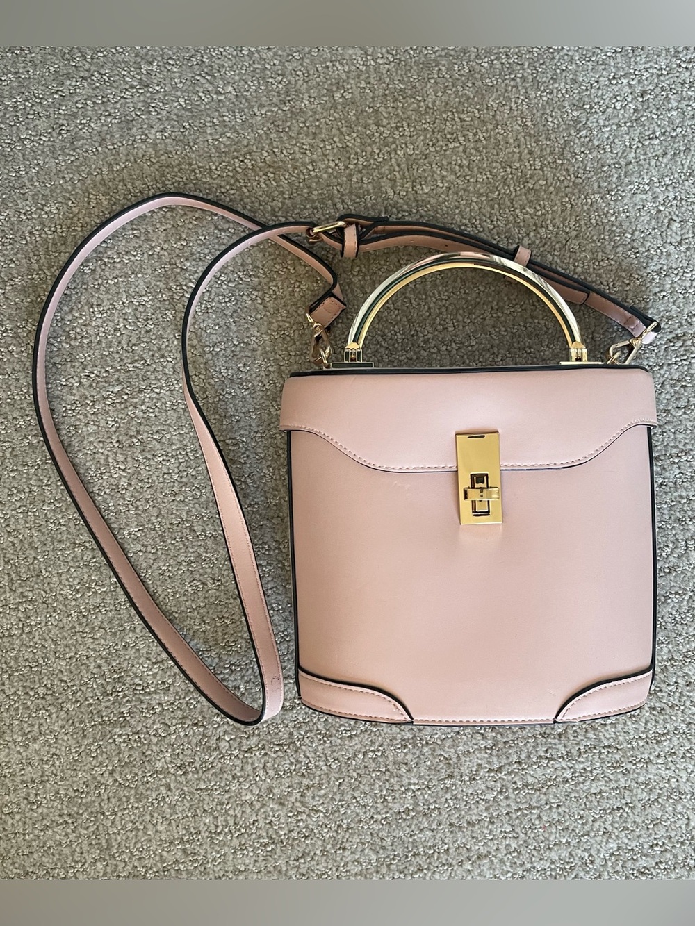 Light Pink Bucket Purse
